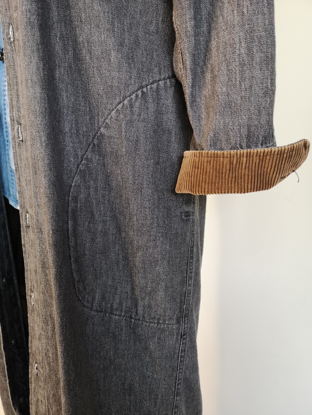 90s Ralph Lauren Duster Jacket - Picture 8 of 9